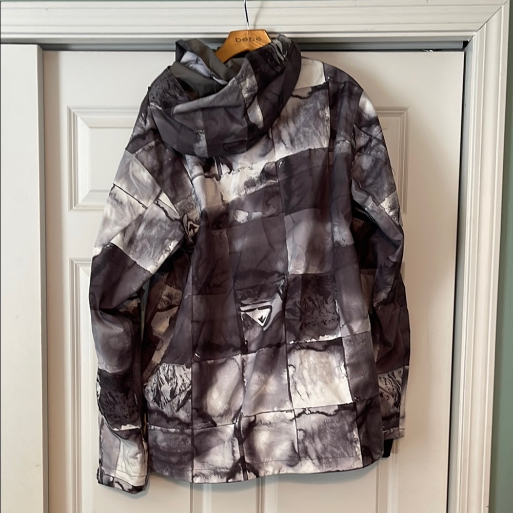 Quicksilver Men's Gray Patterned Jacket - image 2